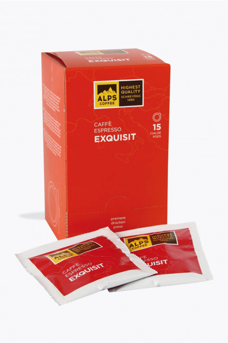 Alps Coffee Espresso Exquisit 15 Pads