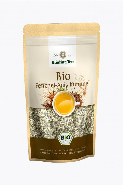 Bünting Bio Fenchel-Anis-Kümmel 100g loser Tee