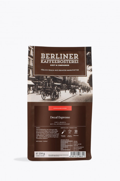 Berliner Kaffeerösterei Espresso Decaf
