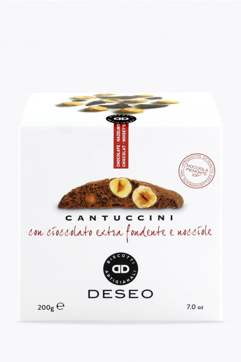 Deseo Cantuccini mit Haselnuss und Bitterschokolade 200g