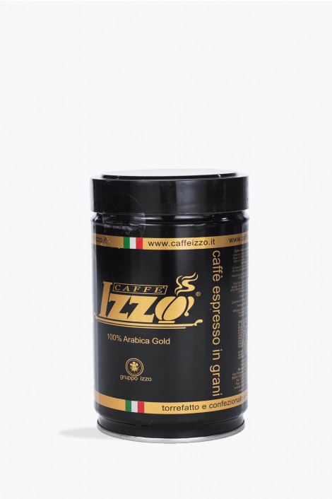 IZZO Espresso 100% Arabica Gold im Aufsatz 1kg Dose ganze Bohne 