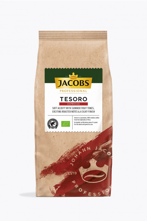 Jacobs Professional Tesoro Espresso 1kg Bio