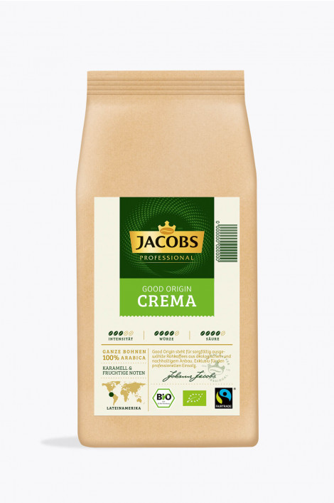 Jacobs Good Origin Café Crema BIO&Fairtrade 1kg