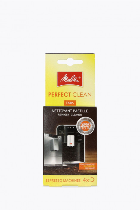 Melitta Perfect Clean Reinigungstabs für Kaffeevollautomaten 4 Stück