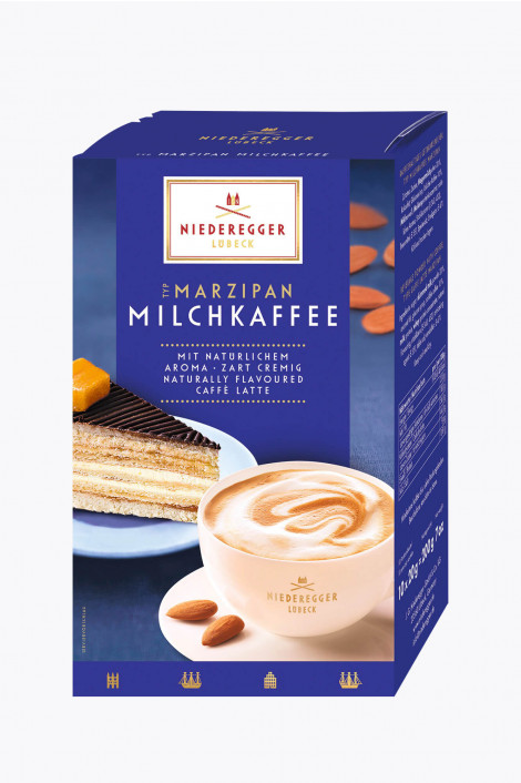 Niederegger Marzipan Milchkaffee 200g 10 Portionsbeutel