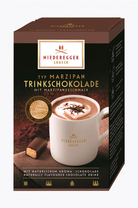 Niederegger Marzipan Trinkschokolade 250g 10 Portionsbeutel