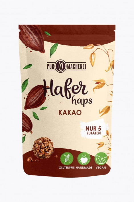 Purmacherei Hafer haps Kakao 50g