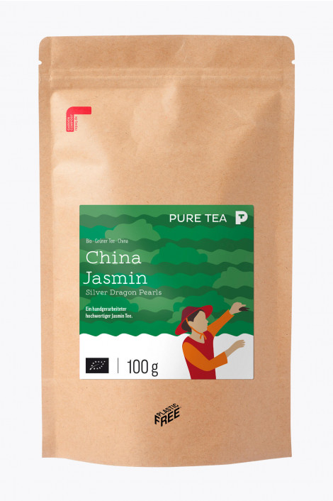 Pure Tea China Finest Jasmin Bio 100g loser Tee