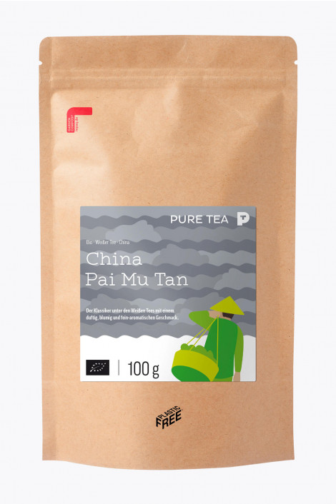 Pure Tea China Pai Mu Tan Bio 100g loser Tee