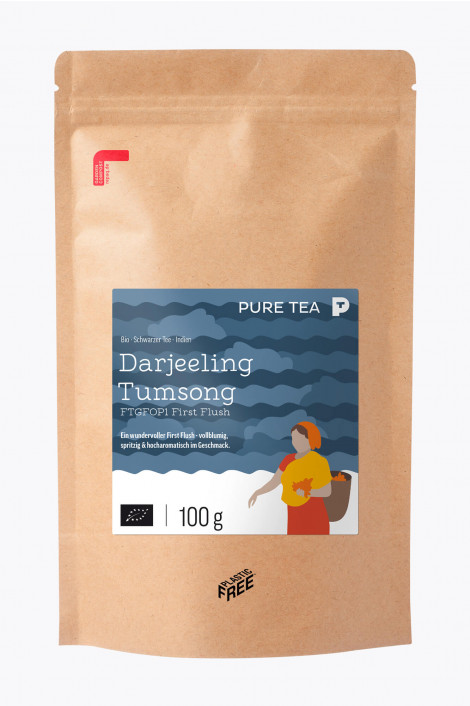 Pure Tea Darjeeling Tumsong First Flush Bio 100g loser Tee