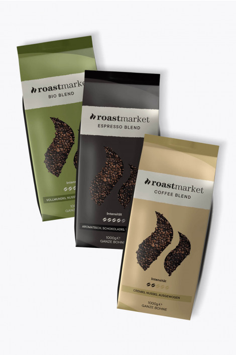 roastmarket Blends Probierpaket 3kg