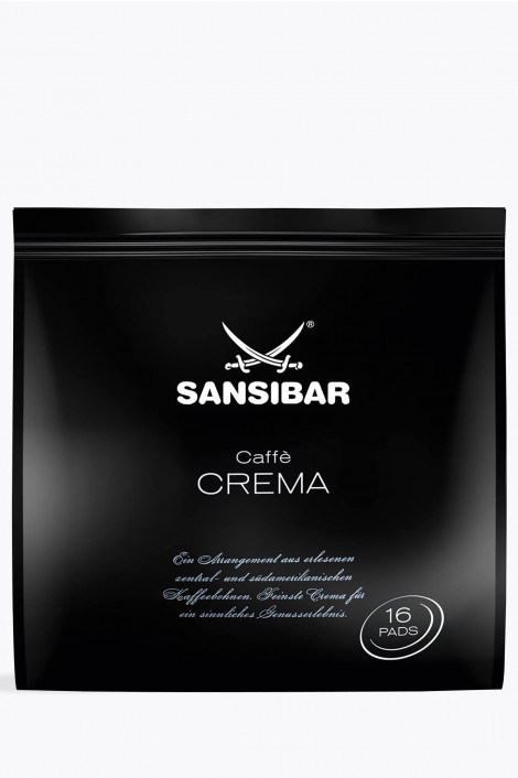 Sansibar Caffè Crema 16 Pads 