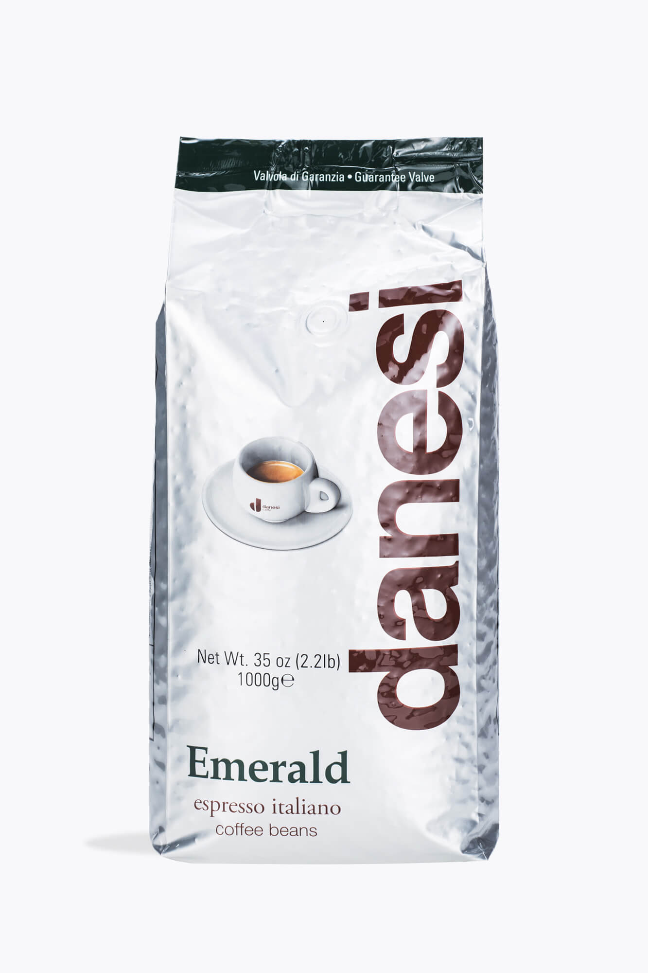 Danesi Caffè Espresso Emerald 1kg Bohnen | roastmarket