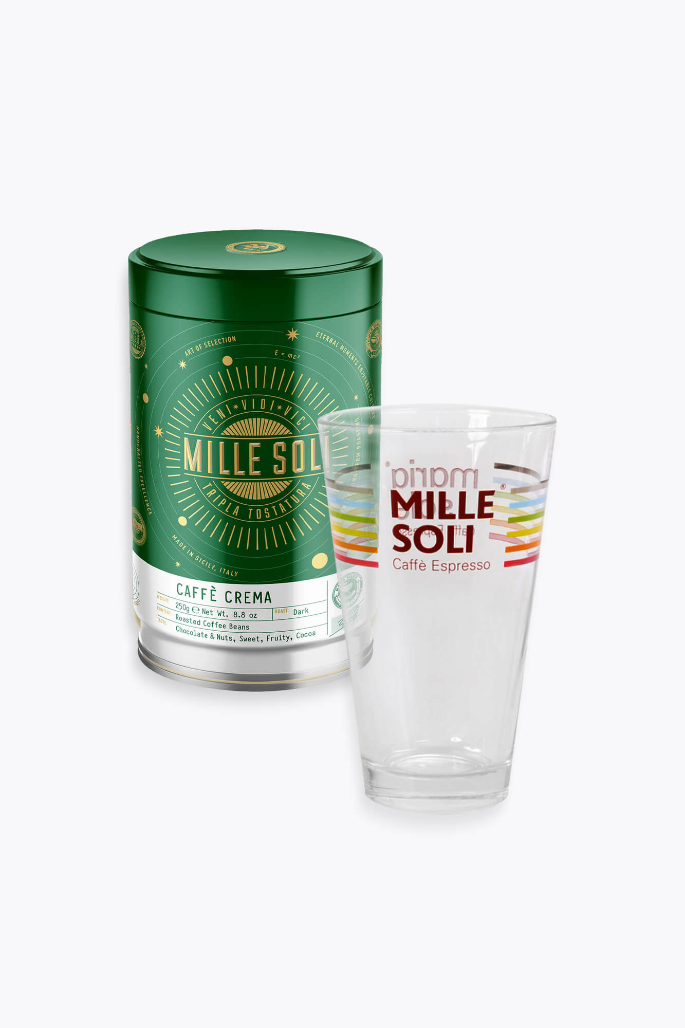 Mille Soli Caff Crema G Dose Latte Macchiato Glas Zum Aktionspreis Online Kaufen Roastmarket