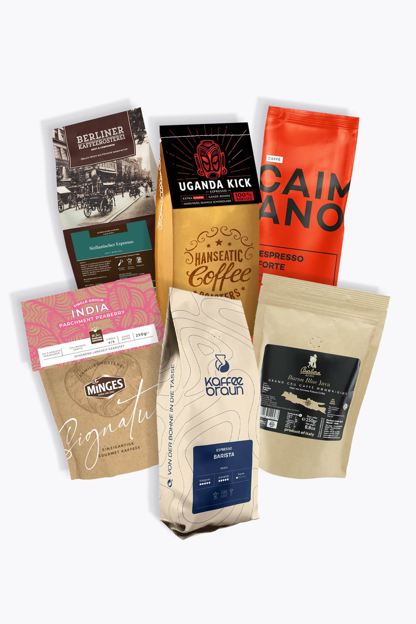 Robusta Kaffee Probierpaket 1,5kg online kaufen Roast Market