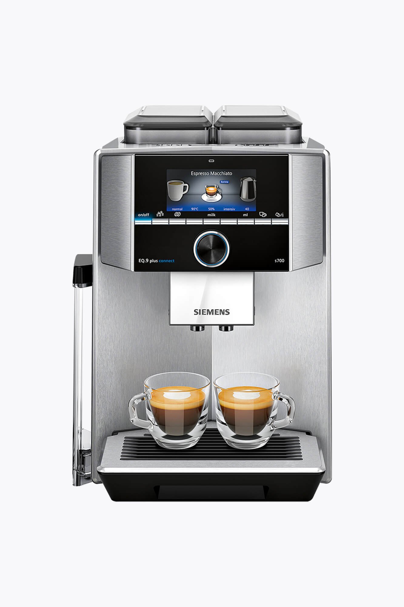 Siemens EQ9 plus connect s700 Kaffeevollautomat TI9578X1DE, Edelstahl