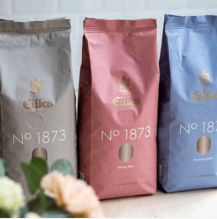 Eilles Kaffee No 1873 in drei Variationen Eilles Kaffee No 1873 in drei Variationen
