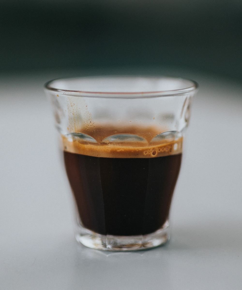 Espresso in Glastasse