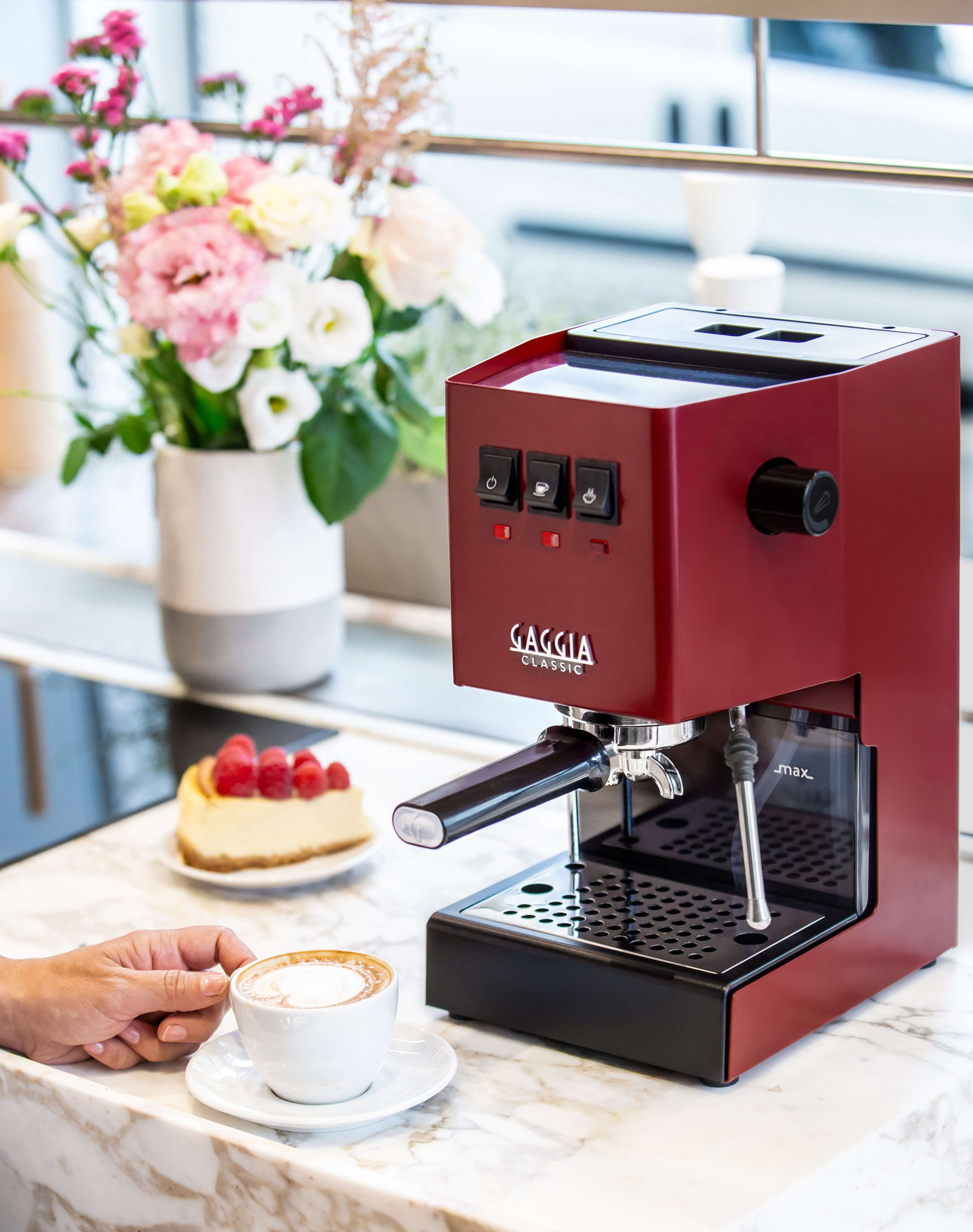 Gaggia New Classic Rot