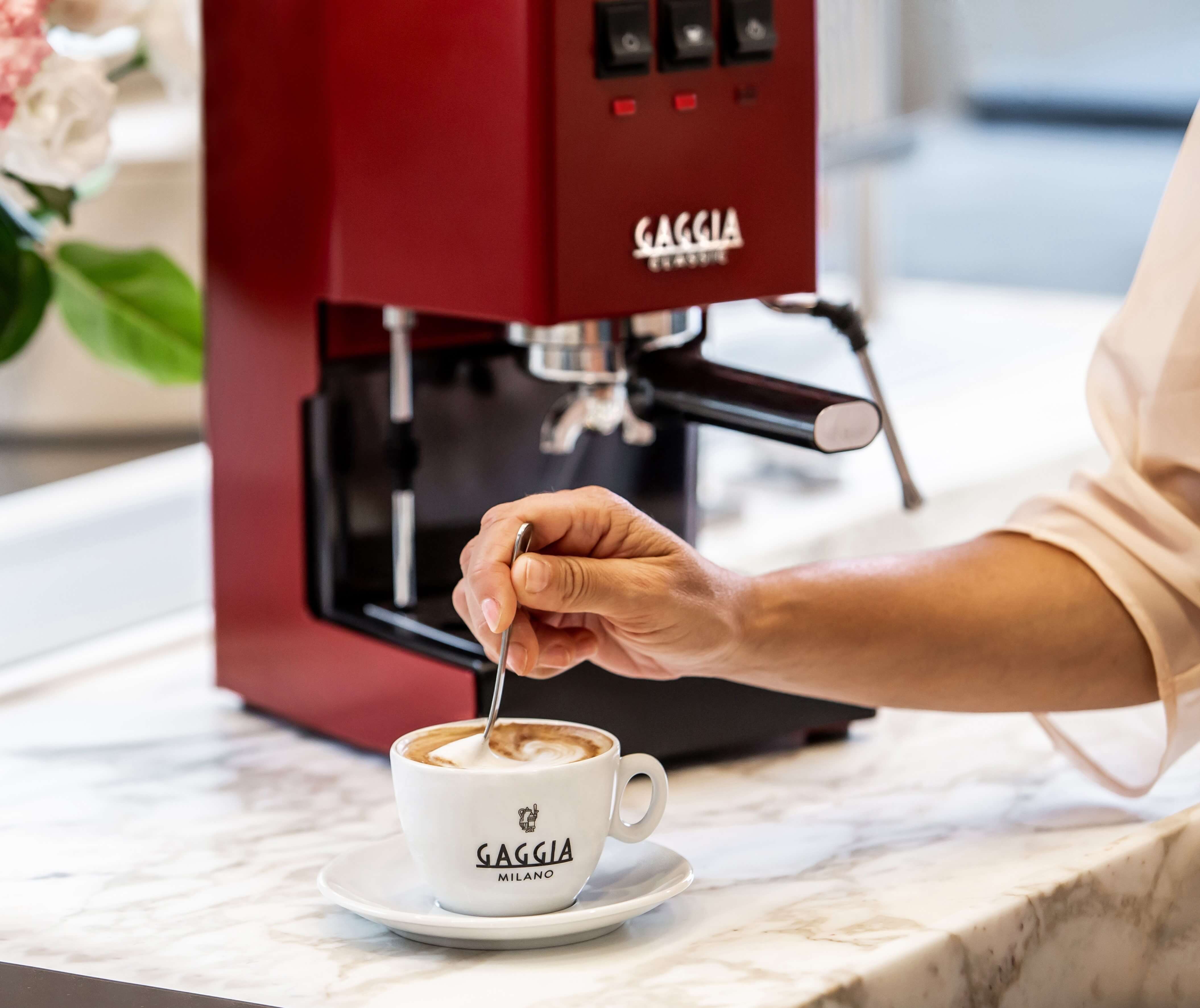 Gaggia New Classic Rot