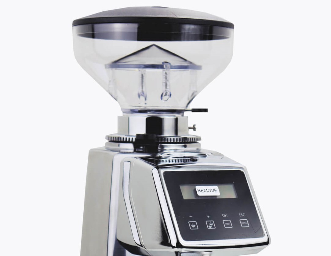 Quamar Espressomühle M80T Touch Alu poliert