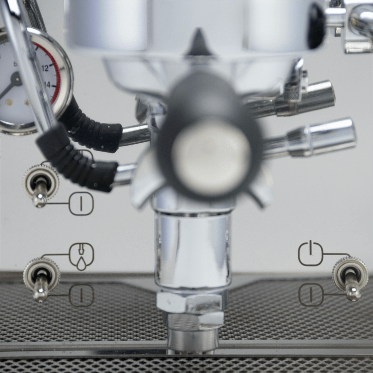 Vibiemme Espressomaschine Domobar Inox poliert