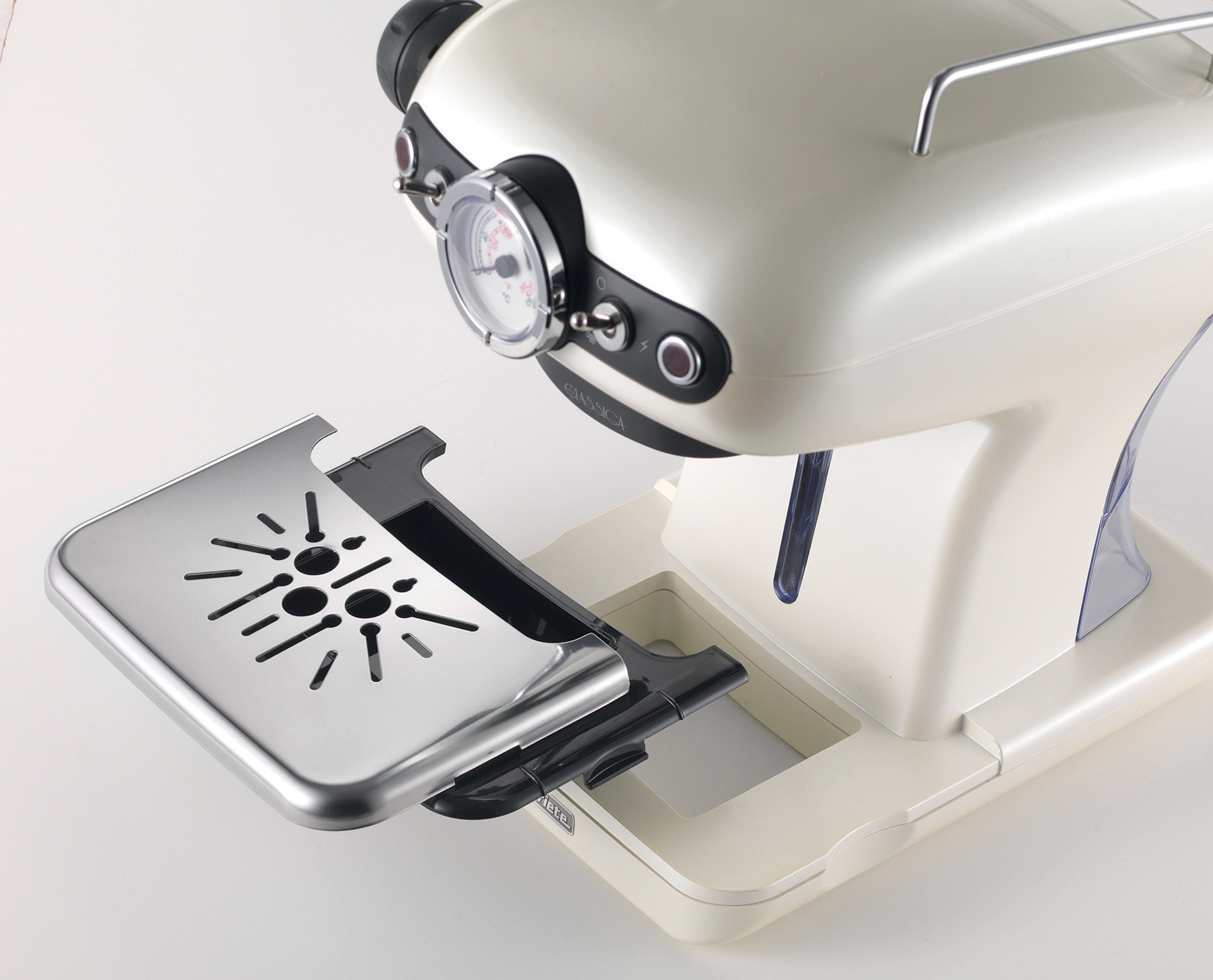 Ariete Classica Espressomaschine perlmutt