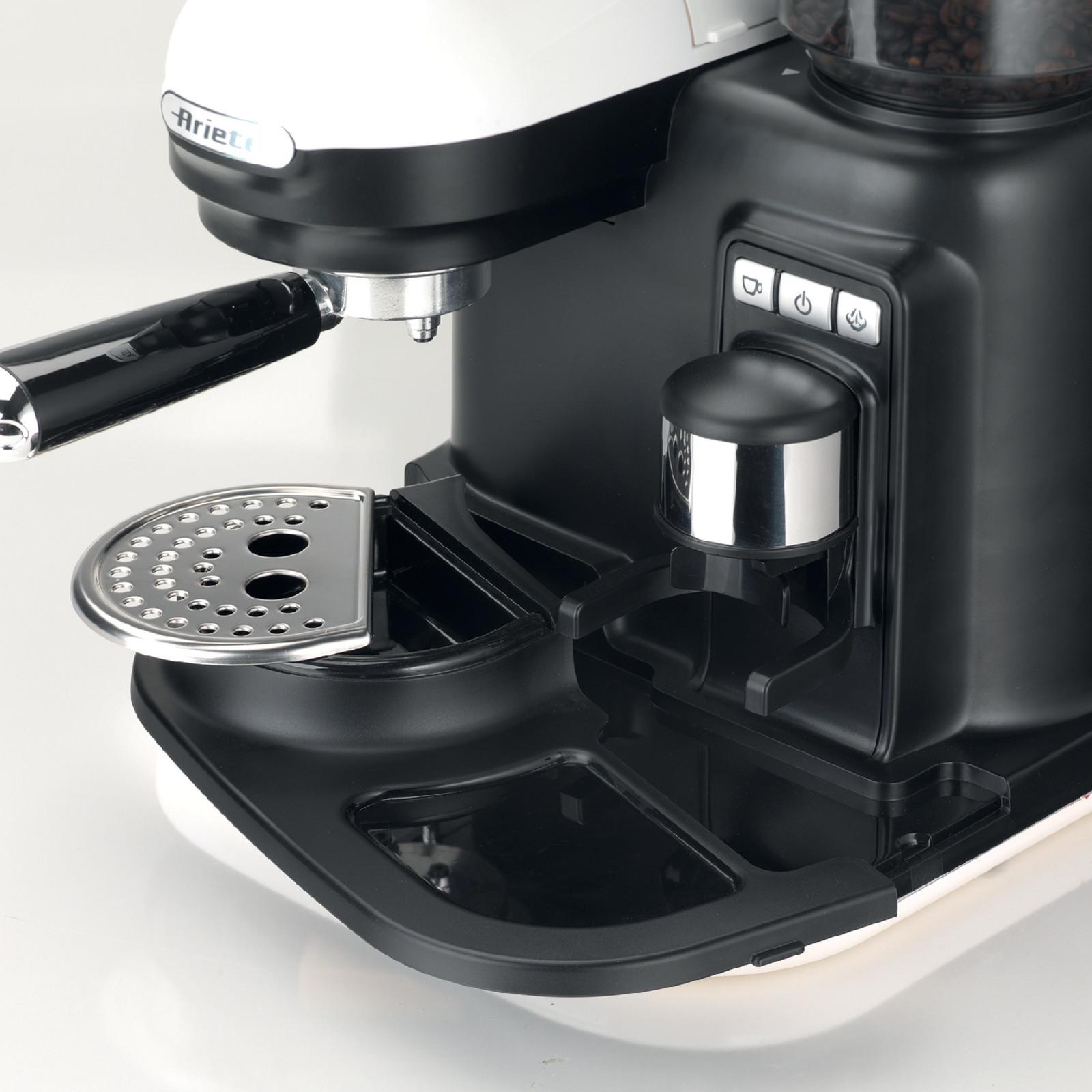 Ariete Moderna Espressomaschine schwarz/weiß