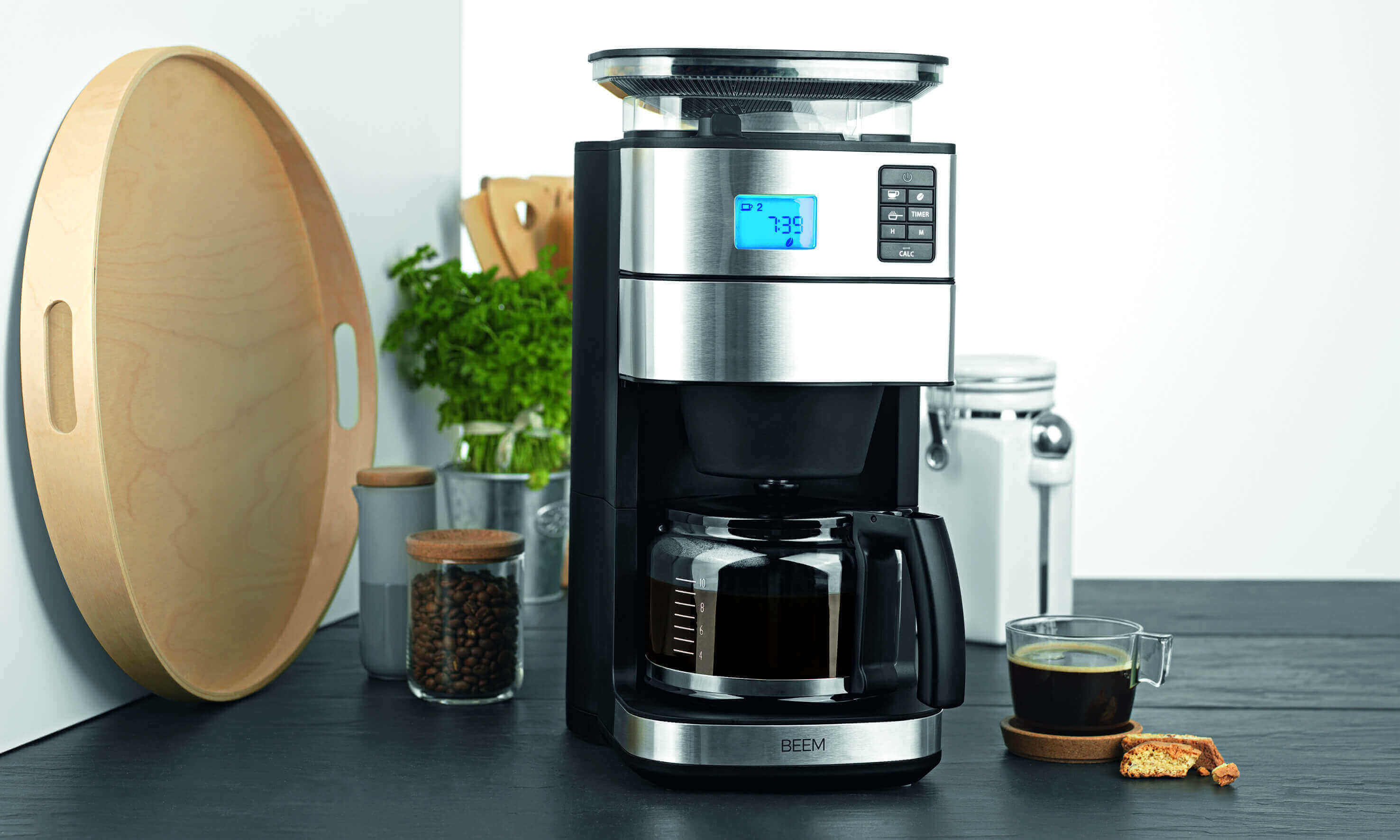 Beem Filterkaffeemaschine mit Mahlwerk Fresh Aroma Perfect II Beem Filterkaffeemaschine mit Mahlwerk Fresh Aroma Perfect II