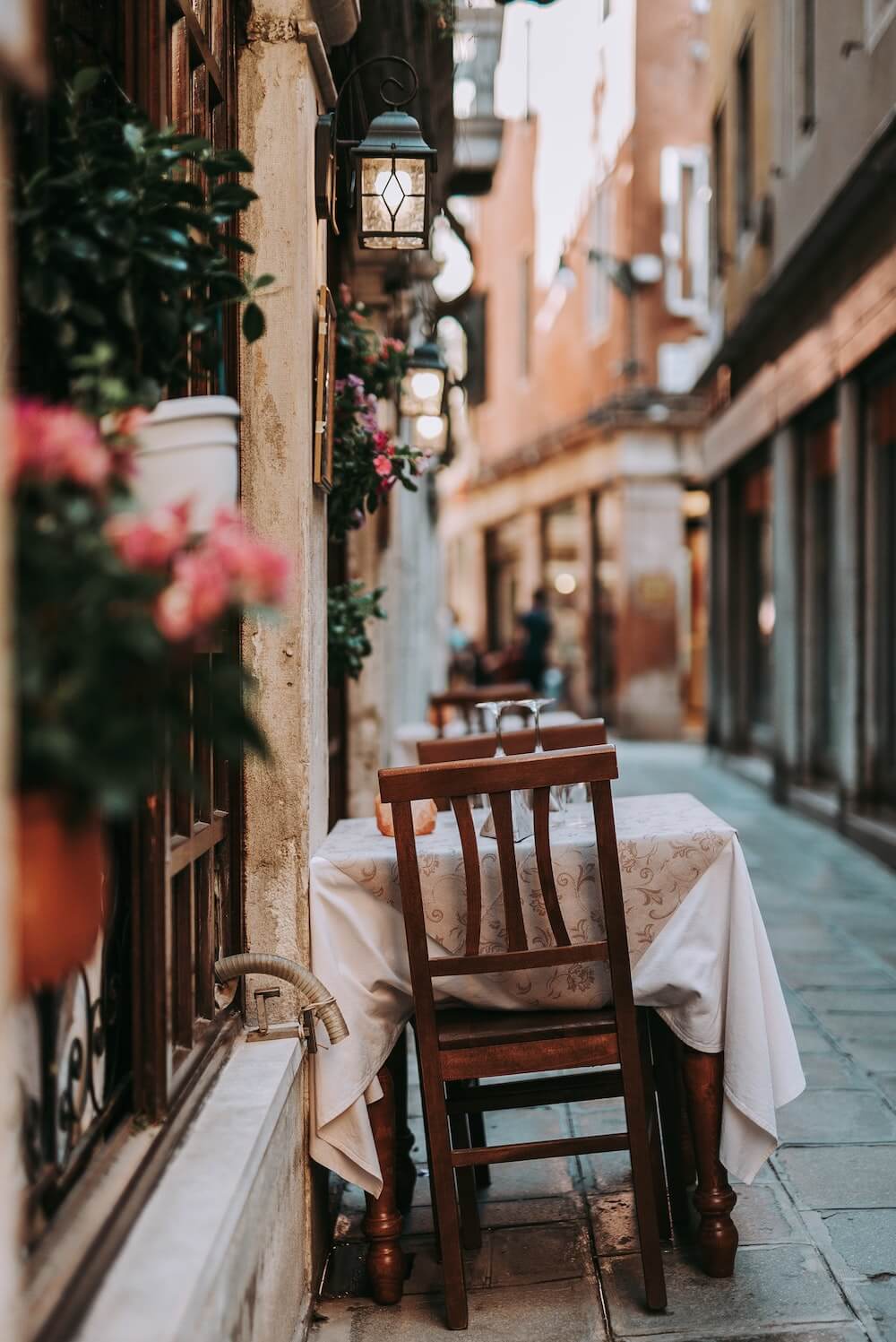 Restaurant in Italien