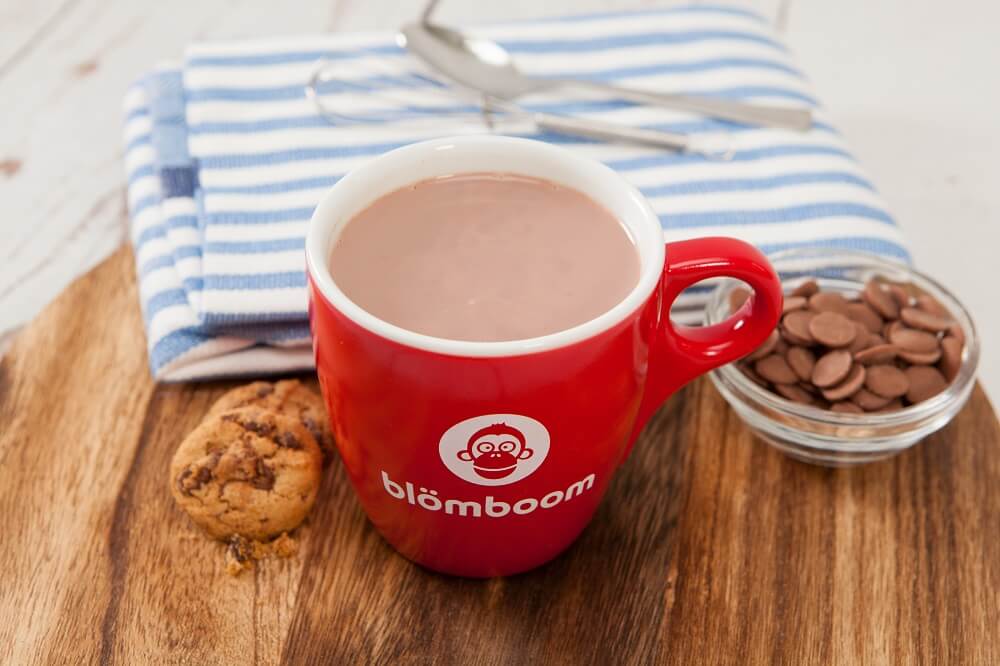 Blömboom Hot Chocolate Drops und Cookies