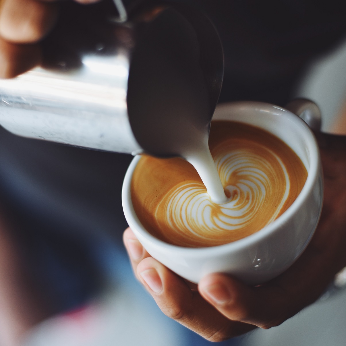 Cappuccino Milchschaum