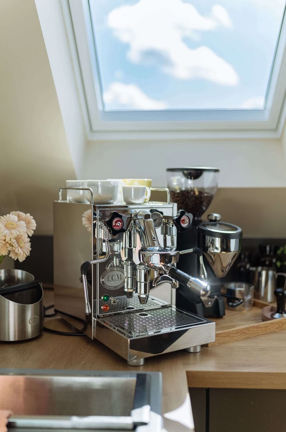 ECM Mechanika V Slim in Kaffee-Ecke ECM Mechanika V Slim in Kaffee-Ecke