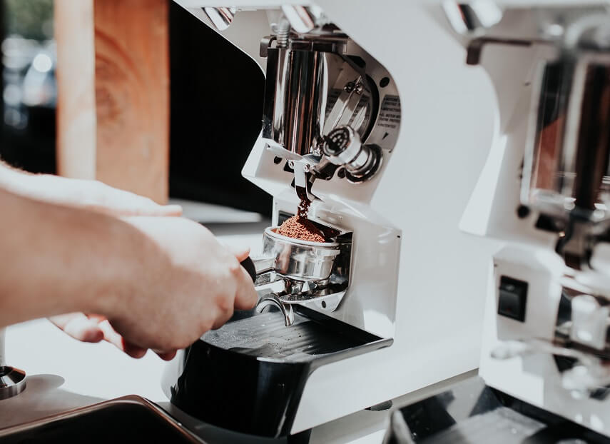 Espressomaschine Weiß