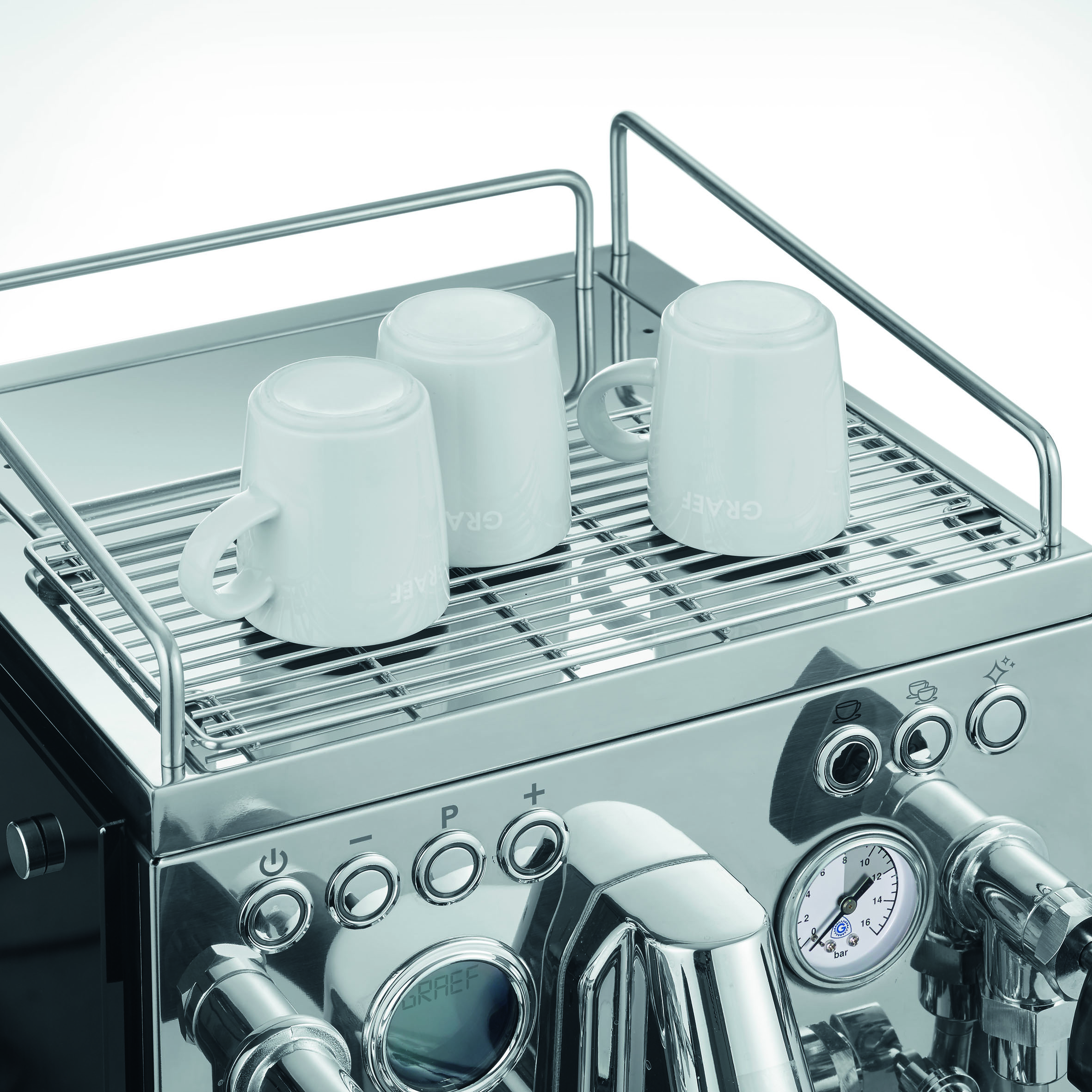 Graef Espressomaschine Contessa ES1000EU2 Tassenwärmer