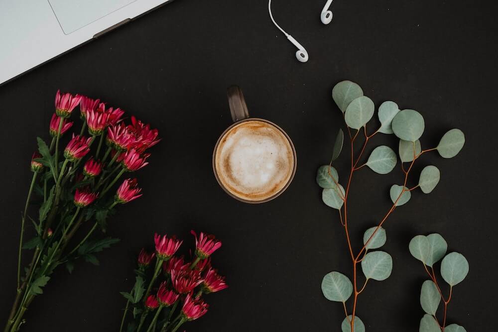 Kaffee und Pflanzen