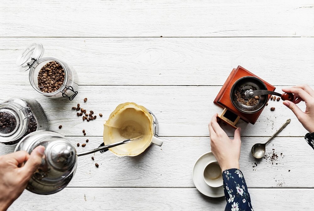 Vielfältiges Kaffeezubehör