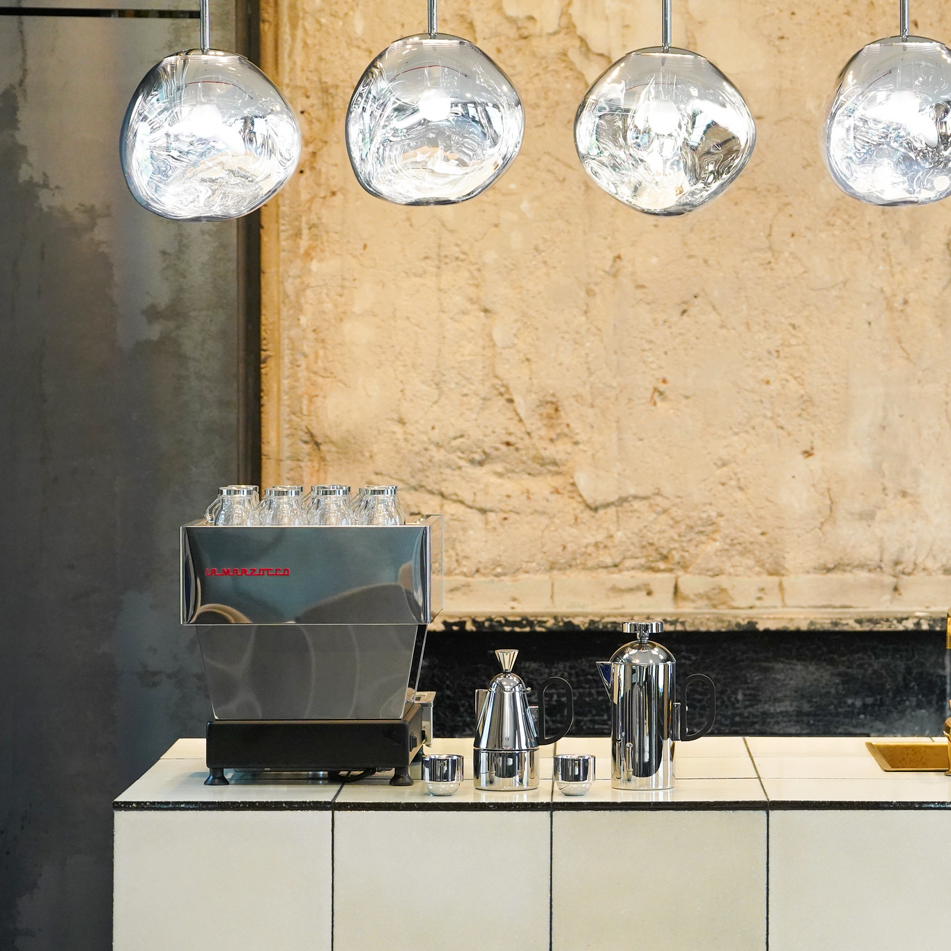 La Marzocco Linea Mini in Küche