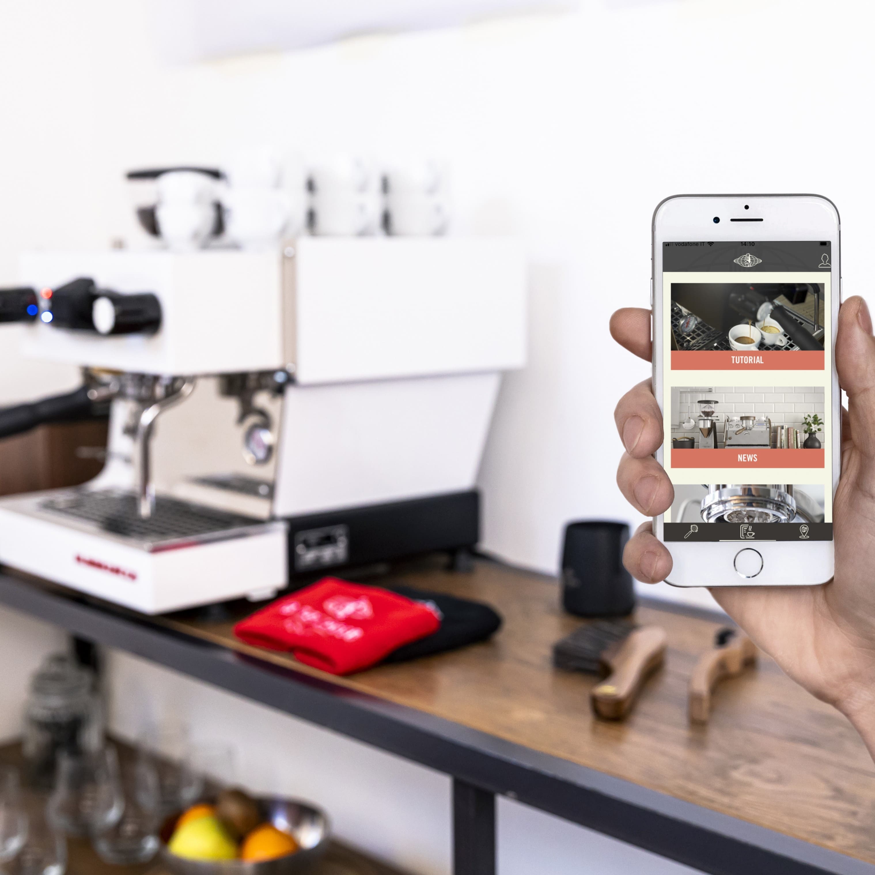 La Marzocco Linea Mini Steuerung per App