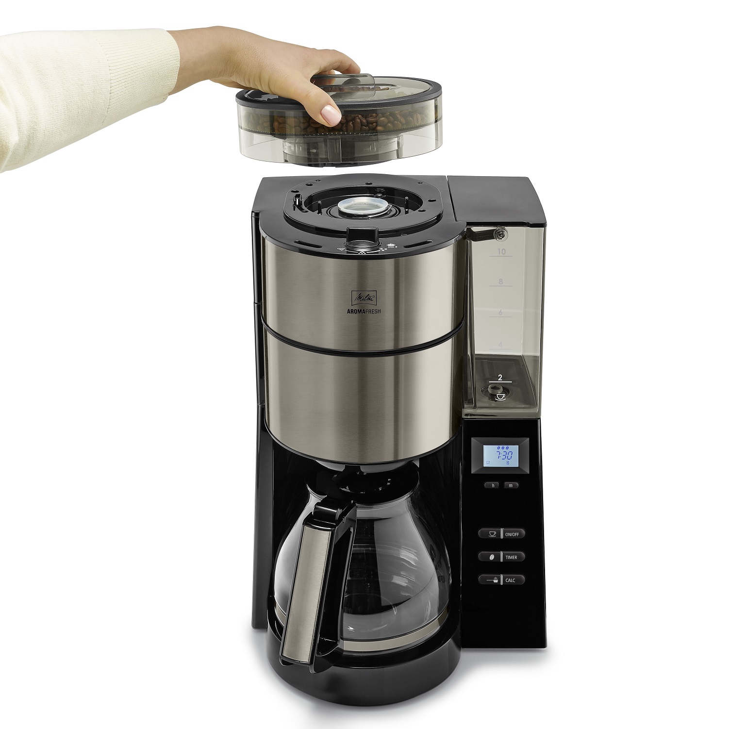Melitta Aromafresh Kupfer Bohnen