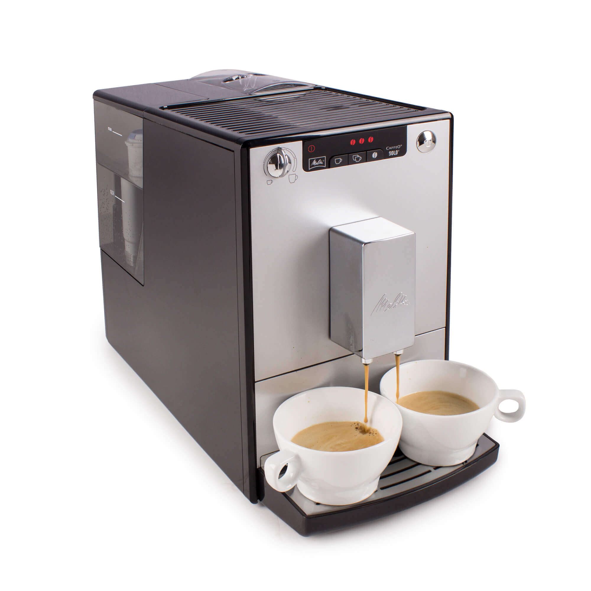 Melitta Caffeo Solo Vollautomat mit zwei Espressi