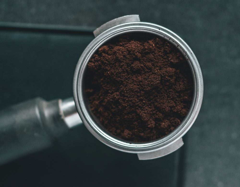 Gemahlener Kaffee durch Moccamaster