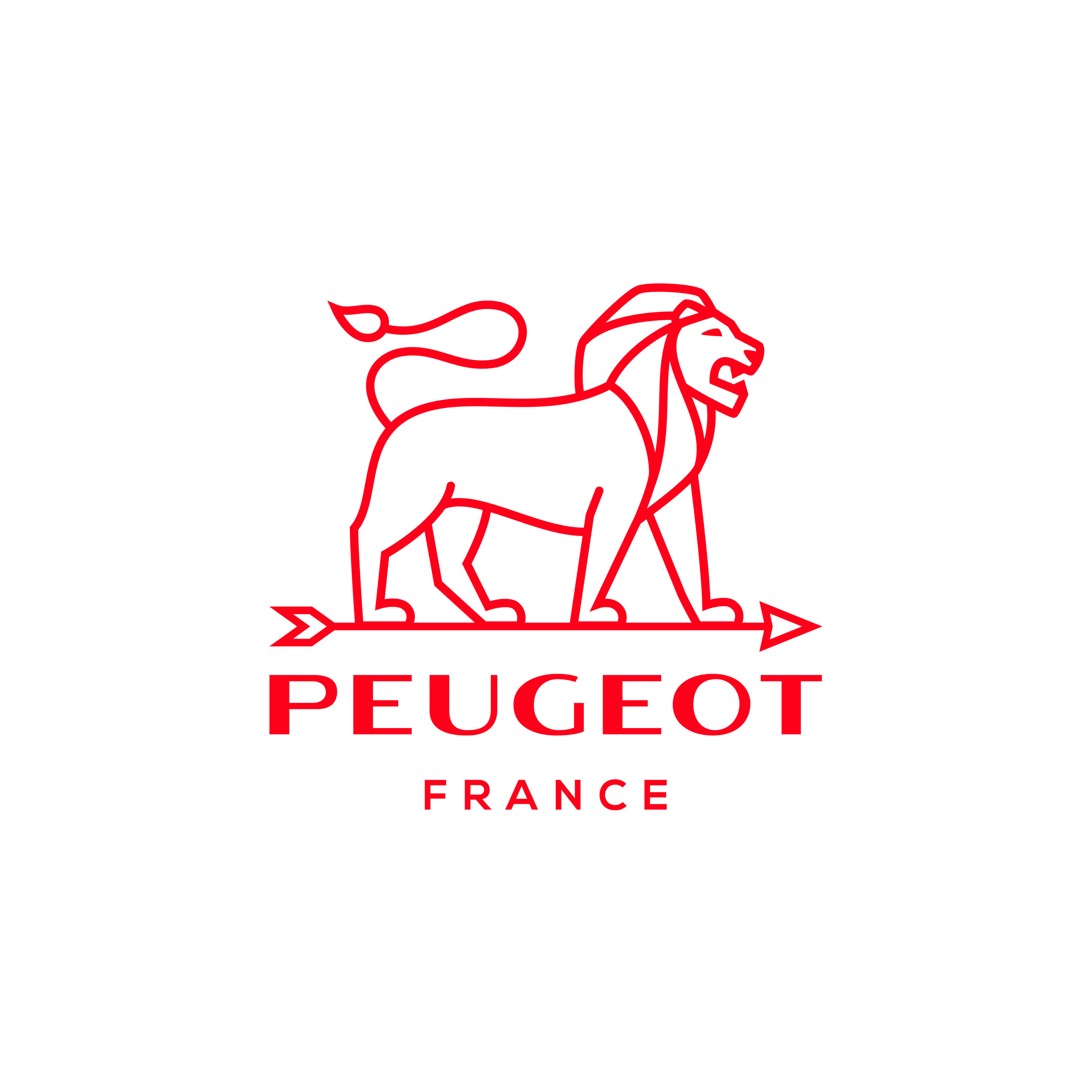 Peugeot Saveurs France Markenlogo Peugeot Saveurs France Markenlogo