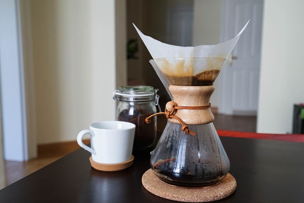 Chemex-Karaffe für Filterkaffee