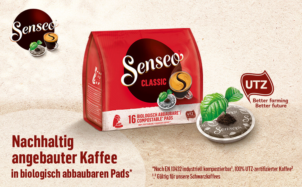Senseo Kaffee Pads als nachhaltiger Kaffee