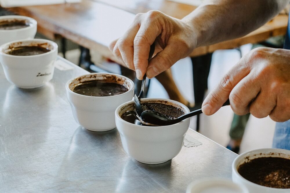 Professionelle Kaffeeverkostung