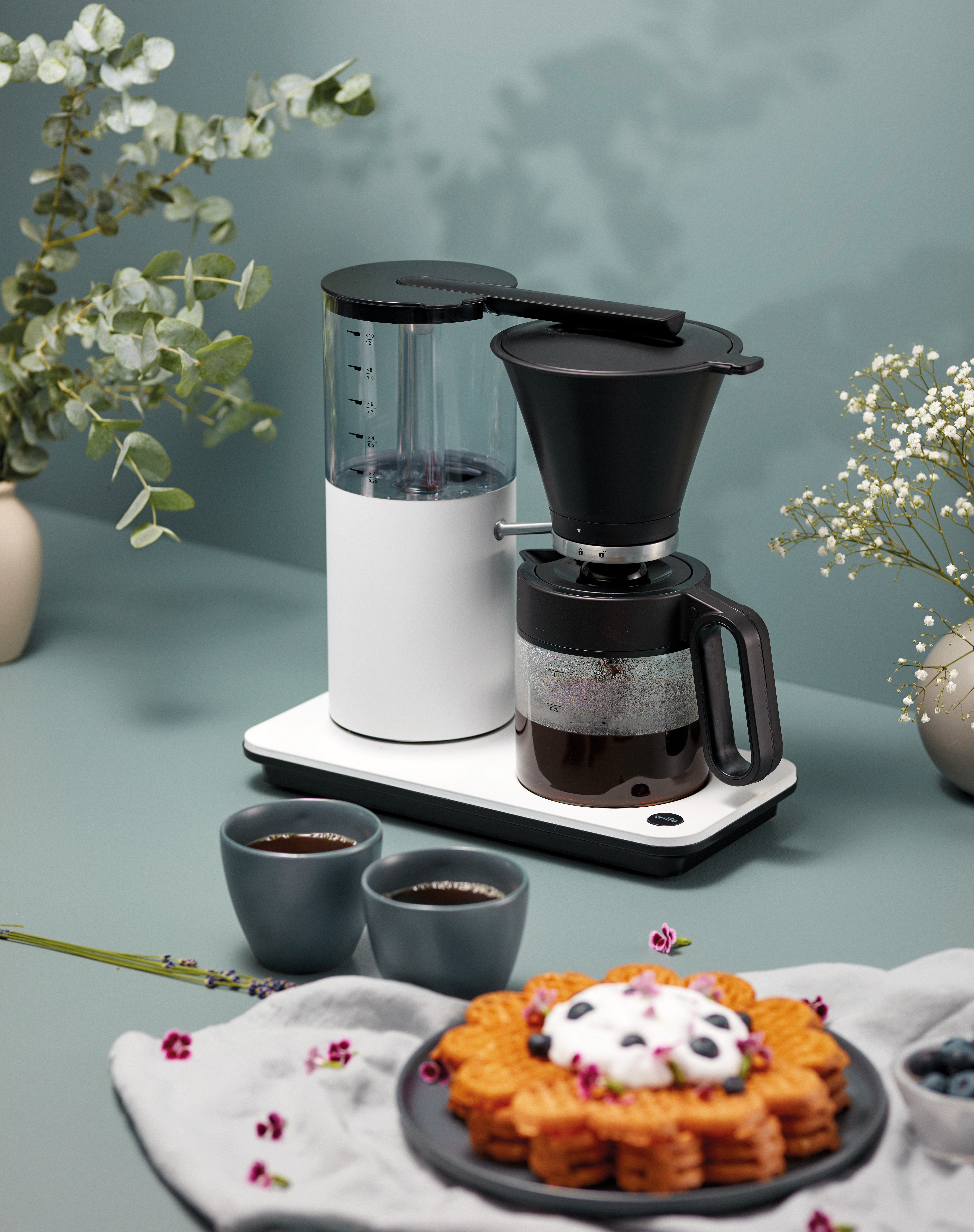 Wilfa Filterkaffeemaschine Classic Tall CM2W-A125, Weiß