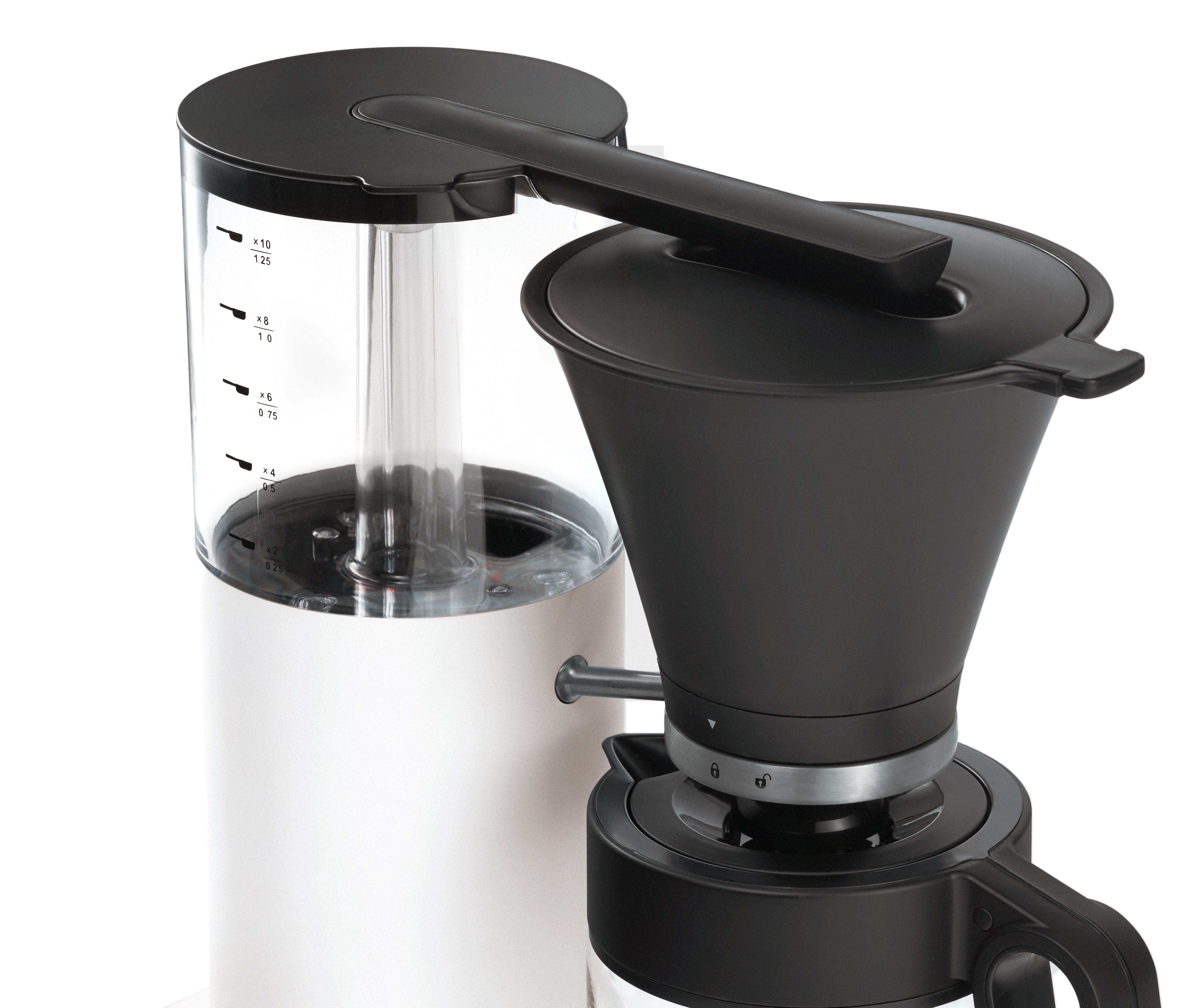 Wilfa Filterkaffeemaschine Classic Tall CM2W-A125, Weiß