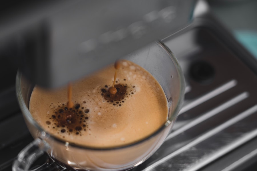 Frischer Dallmayr Capsa Kaffee aus Kapselmaschine