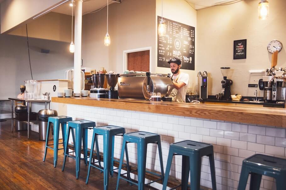 Kaffeeroesterei Hamburg mit Café